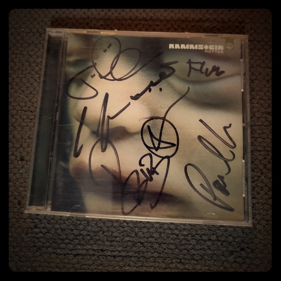 Rammstein Signed Mutter CD - Picture 1 of 1